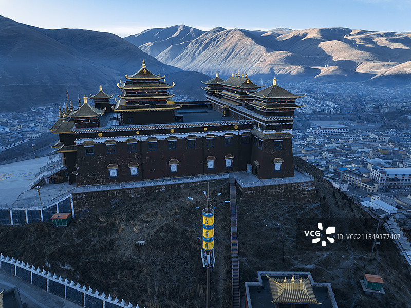 玉树市地标建筑图片素材