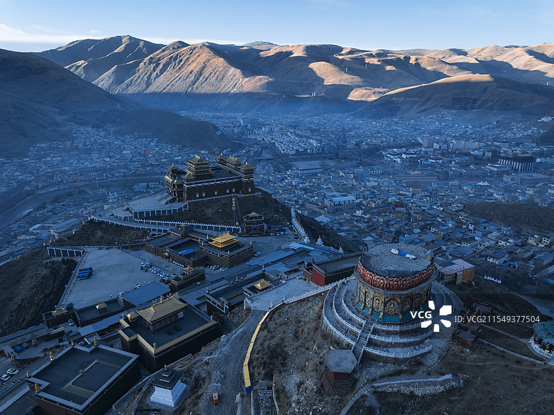玉树市地标建筑图片素材