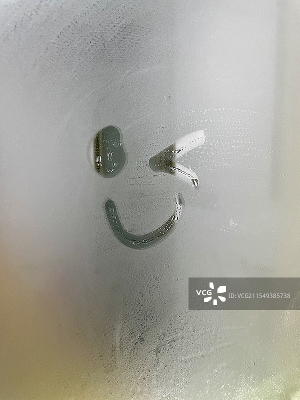 镜子上的卡通涂鸦图片素材