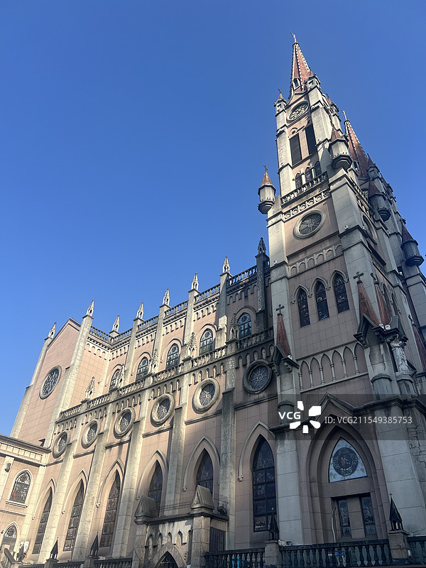 天主教堂图片素材