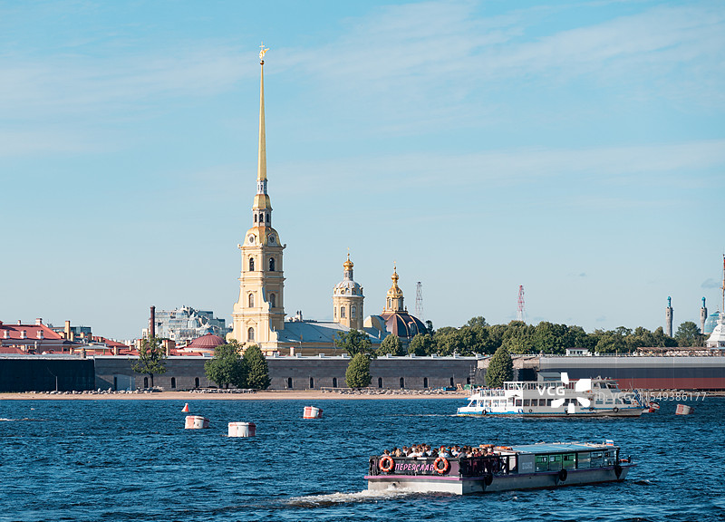 彼得堡与海图片素材