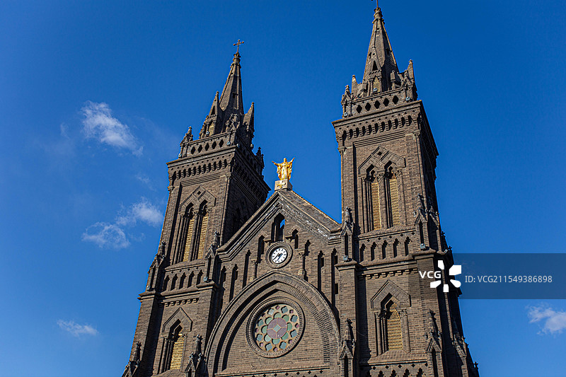 小南教堂图片素材