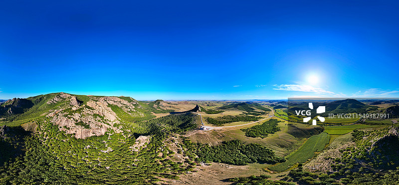 山丘全景图图片素材