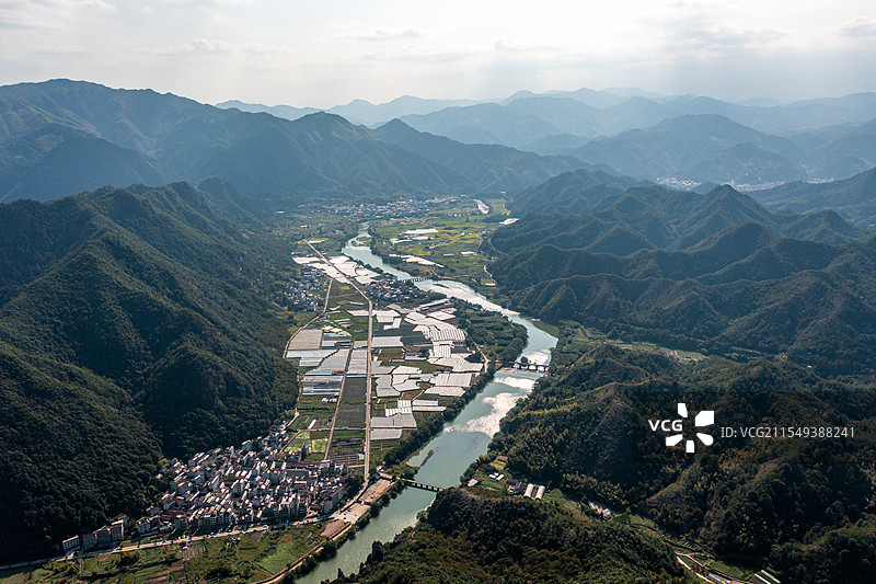 浙江省丽水市缙云县小仙都图片素材