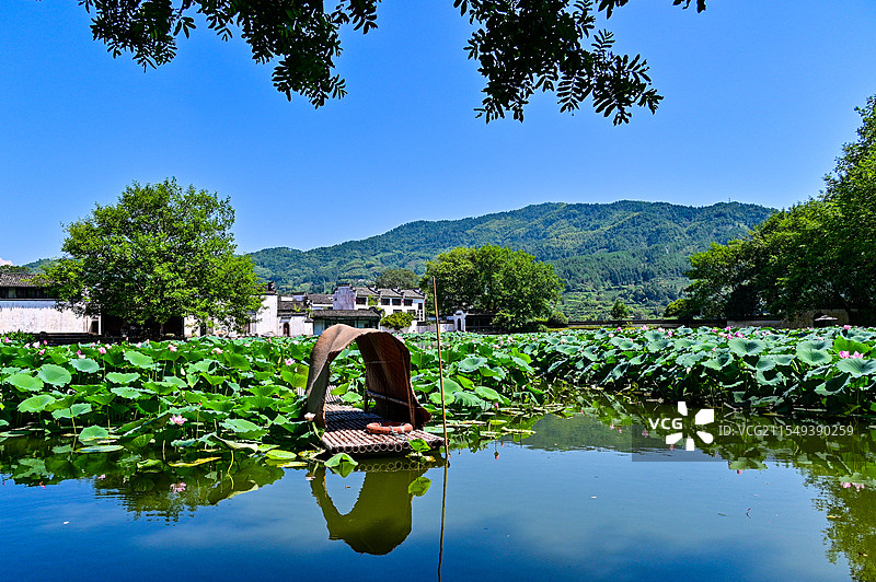 安徽省徽州区呈坎景区图片素材