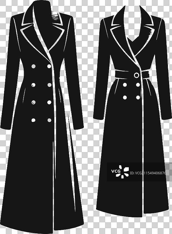 时尚舒适的外套裙图片素材