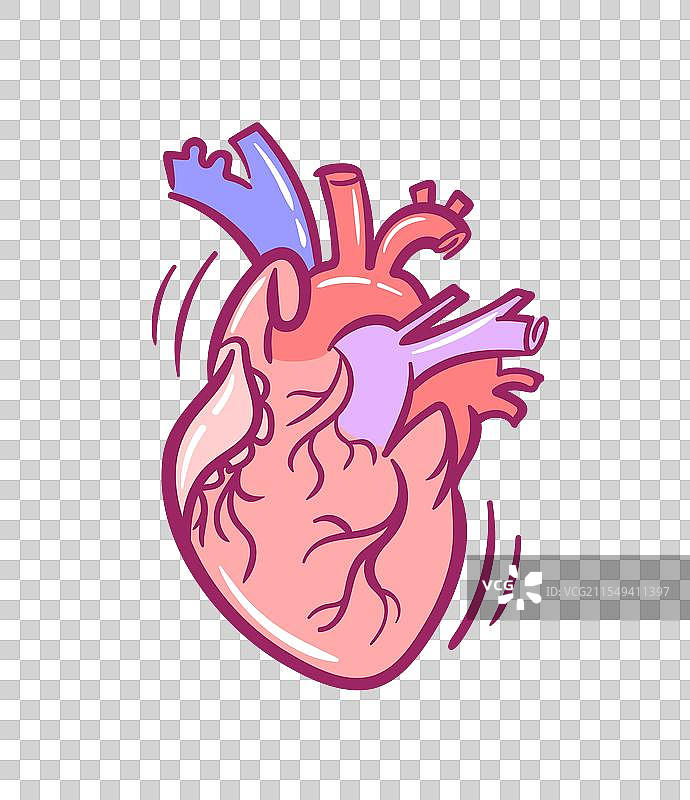 一幅详细的手绘真实图像图片素材