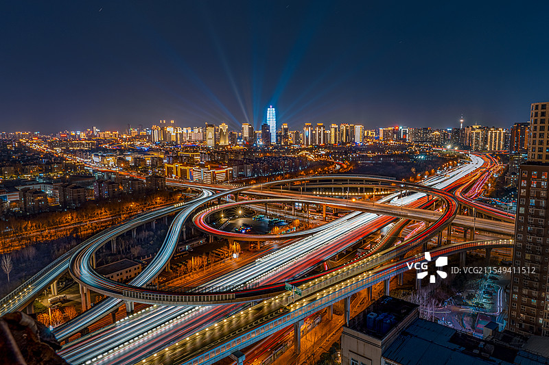 郑州中州大道图片素材