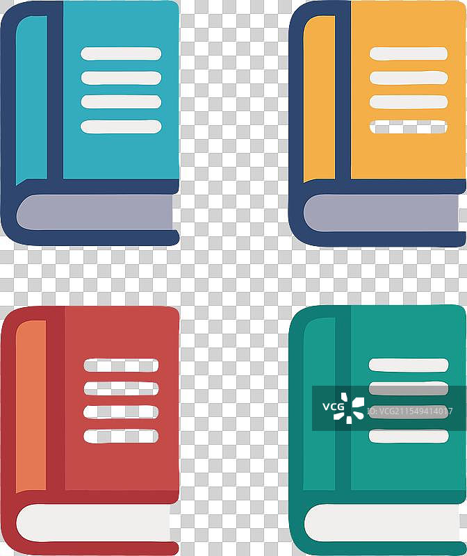 书籍图标集7图片素材