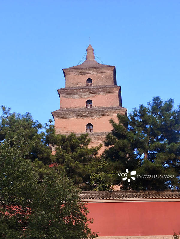 西安大雁塔图片素材