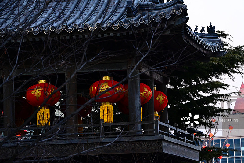 环翠楼公园图片素材