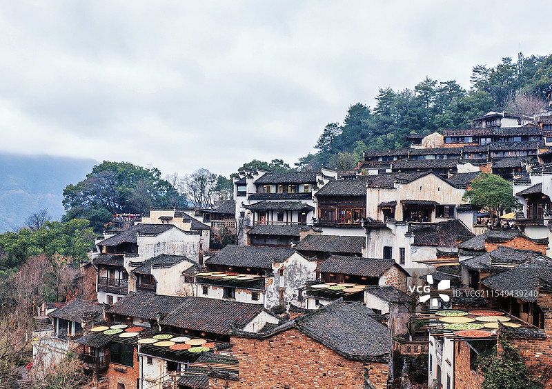 江西婺源篁岭图片素材