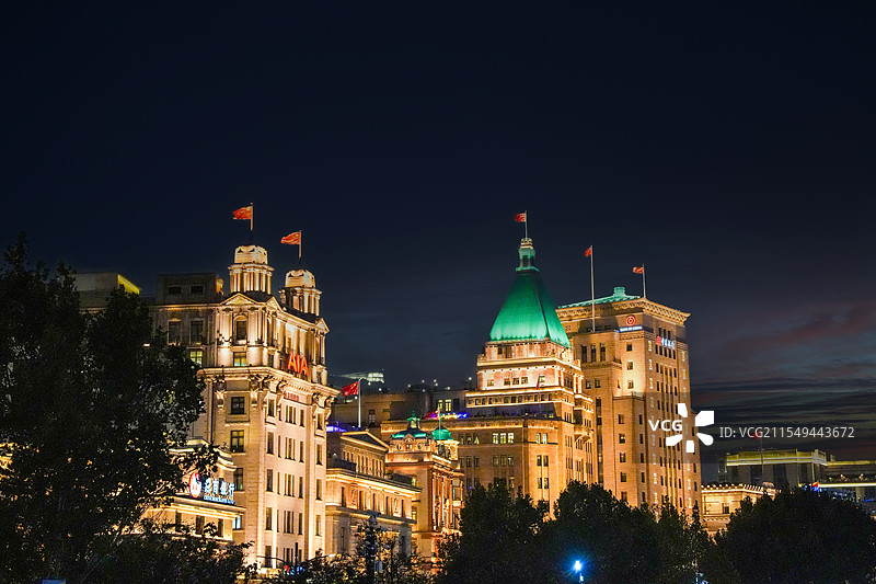 上海外滩建筑图片素材