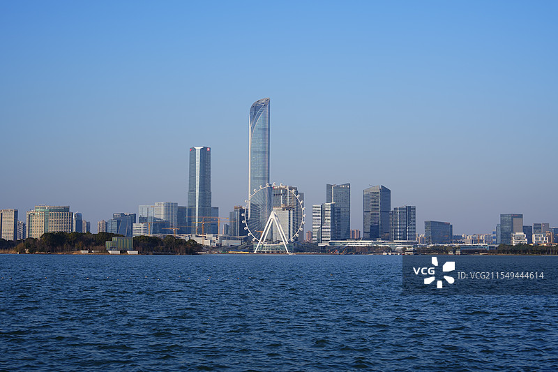 苏州工业园区湖东CBD图片素材
