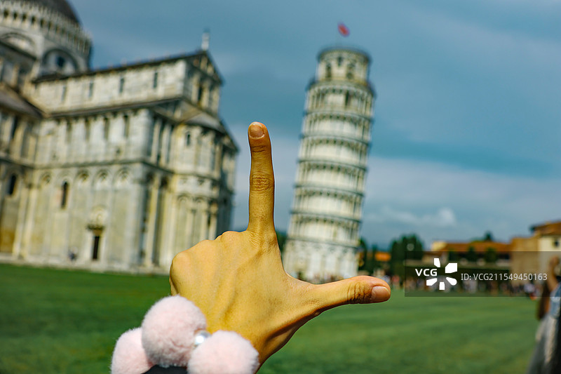 意大利，比萨，比萨斜塔 pisa图片素材