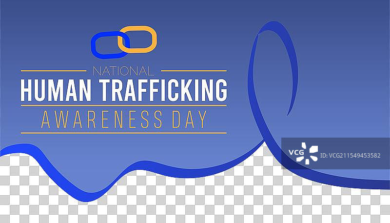 国家人类贩卖意识日图片素材