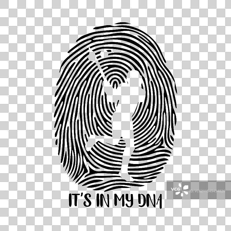 曲棍球 - 它在我的基因中图片素材