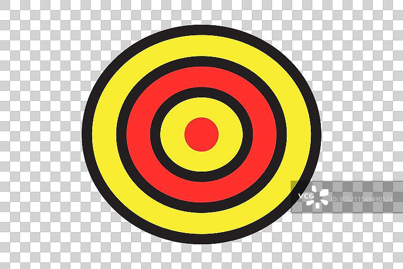 符号颜色目标中心圆圈图标艺术图片素材