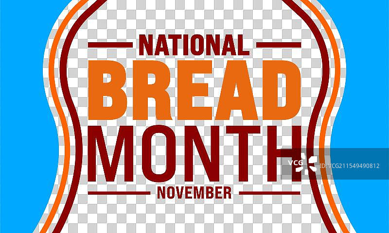 国家面包月假日概念适合于图片素材