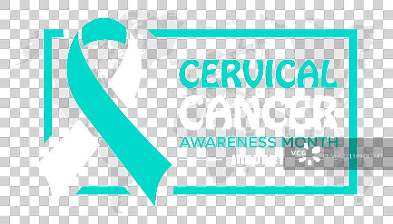 宫颈癌意识月图片素材