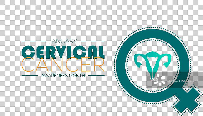 宫颈癌意识月图片素材