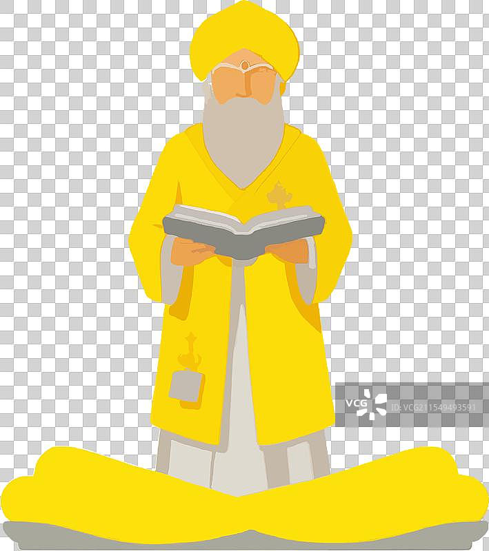 锡克教的精神指导与真理信仰图片素材