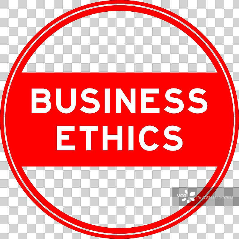 红色圆形印章贴纸，适用于商业用途图片素材