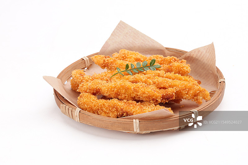 炸鸡柳图片素材