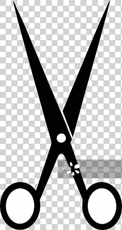 剪刀图标图片素材