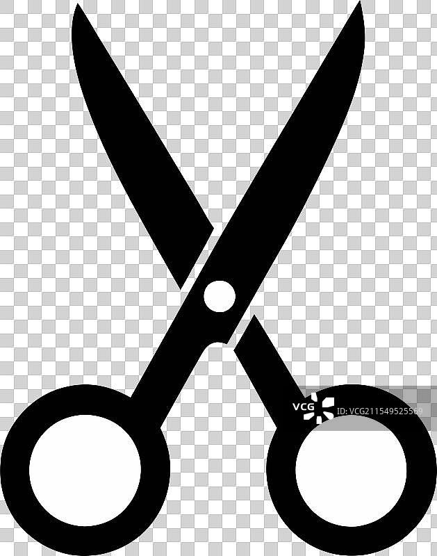 剪刀图标图片素材