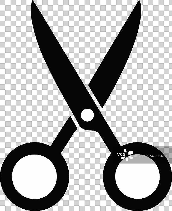 剪刀图标图片素材