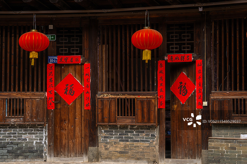 《双福临门》图片素材