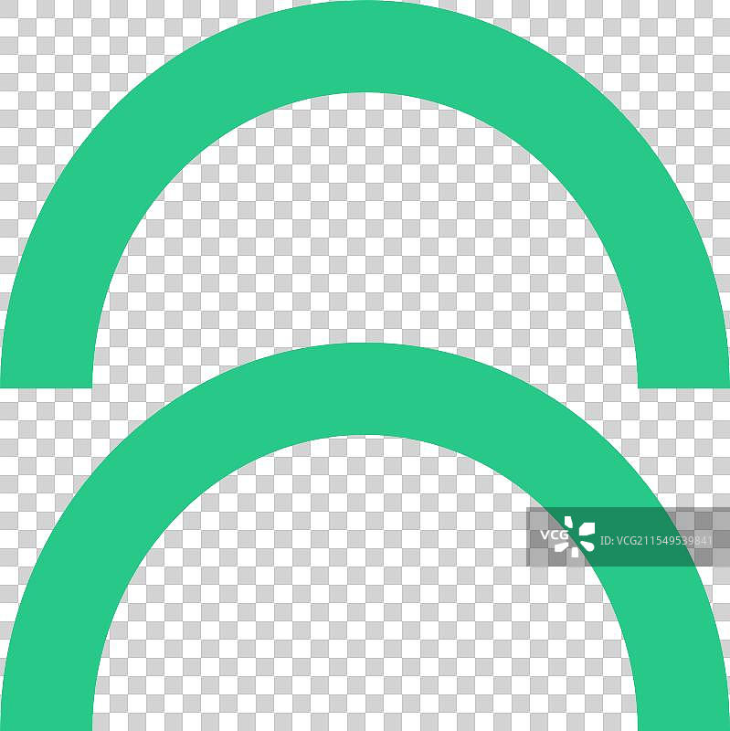 拱形双重符号的粗犷主义形状图片素材