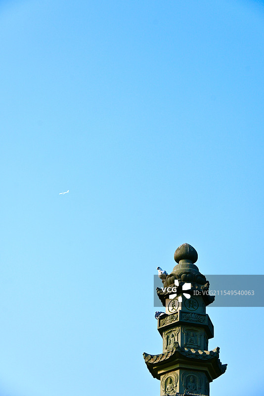 上海真如寺一角图片素材