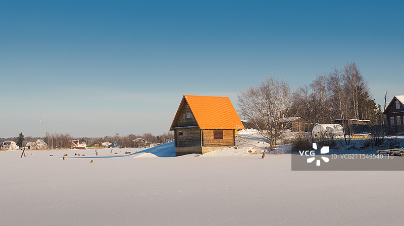 俄罗斯乡村图片素材