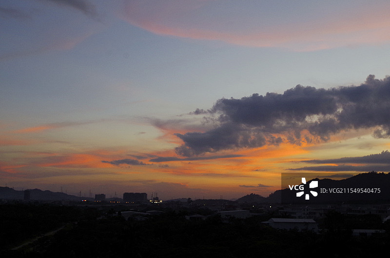 晚霞图片素材