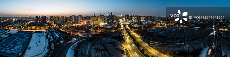 沈阳浑南全景图片素材