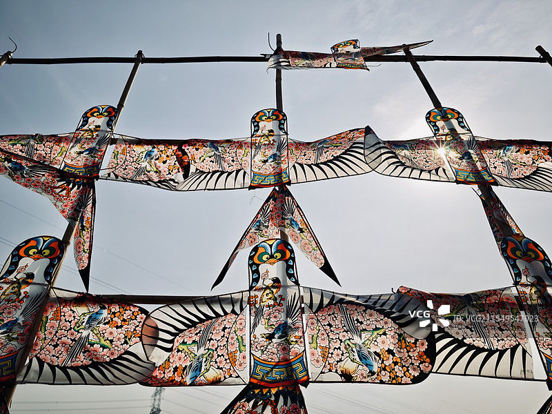 捆绑的风筝图片素材