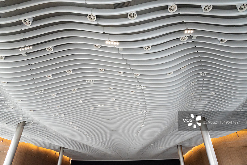 广东省深圳市宝安区福海街道：深圳国际会展中心图片素材