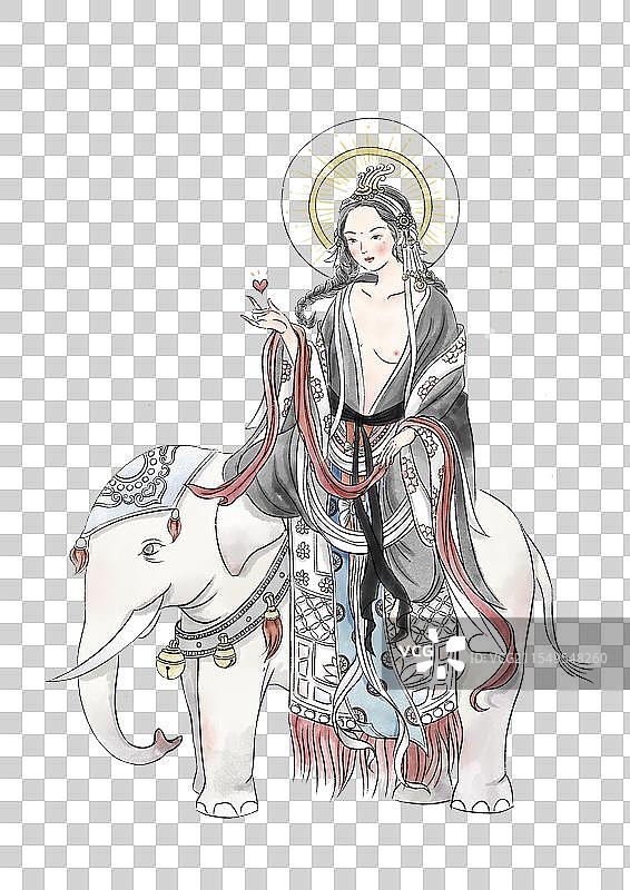 普贤菩萨图片素材