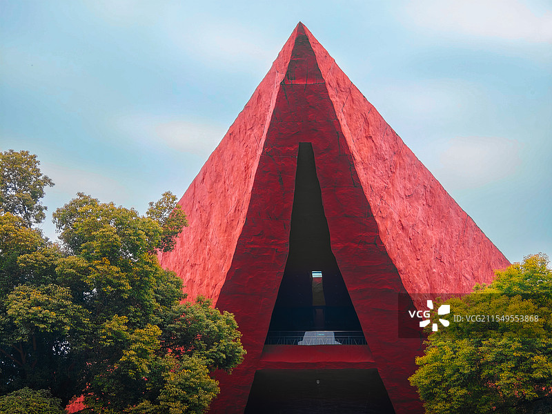 辛亥革命博物馆建筑局部图片素材