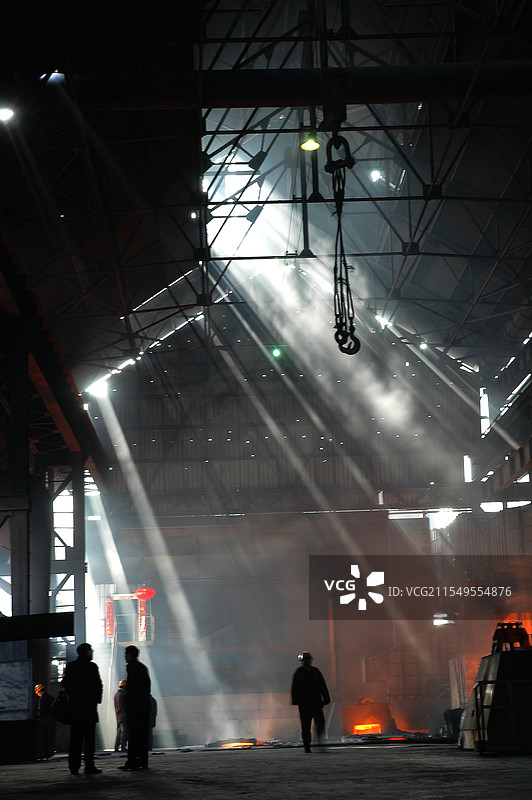 车间的早晨图片素材