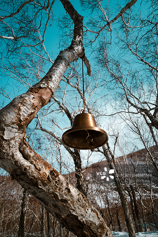 随风摇曳的铃铛图片素材