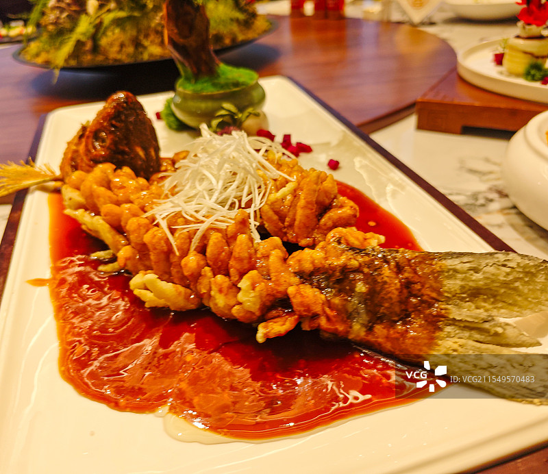 松鼠鳜鱼图片素材