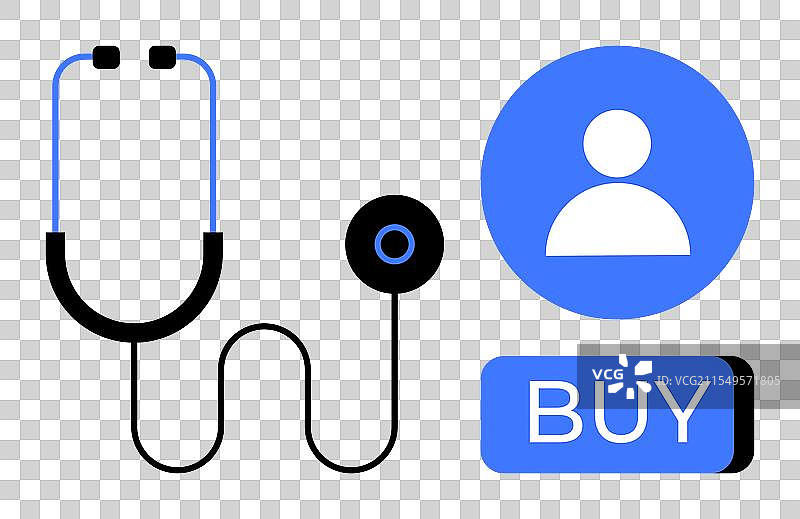 健康服务可用性概念与图片素材