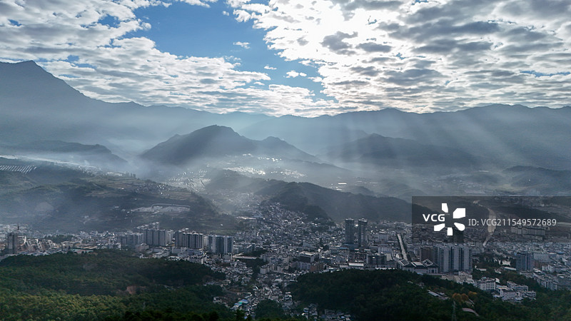 云南省怒江州兰坪县风景图片素材