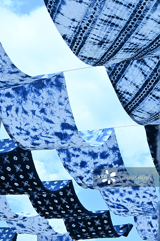 云南扎染图片素材