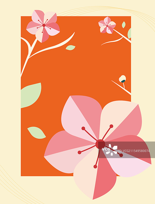 春暖花开海报图片素材