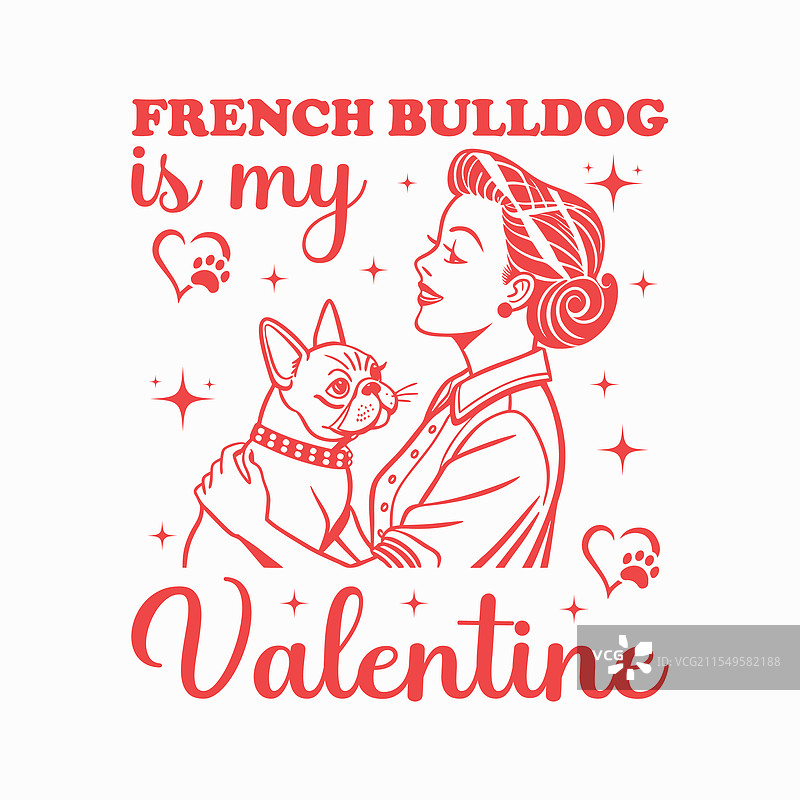 法国斗牛犬是我的情人图片素材