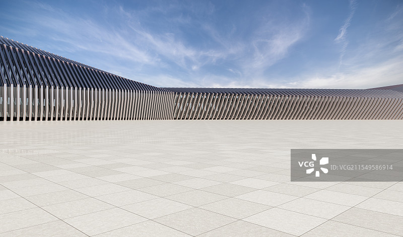 现代极简_金属幕墙_建筑空间图片素材